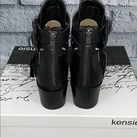 NEW KENSIE STUDDED ANKLE BOOTS - Picture 5 of 8